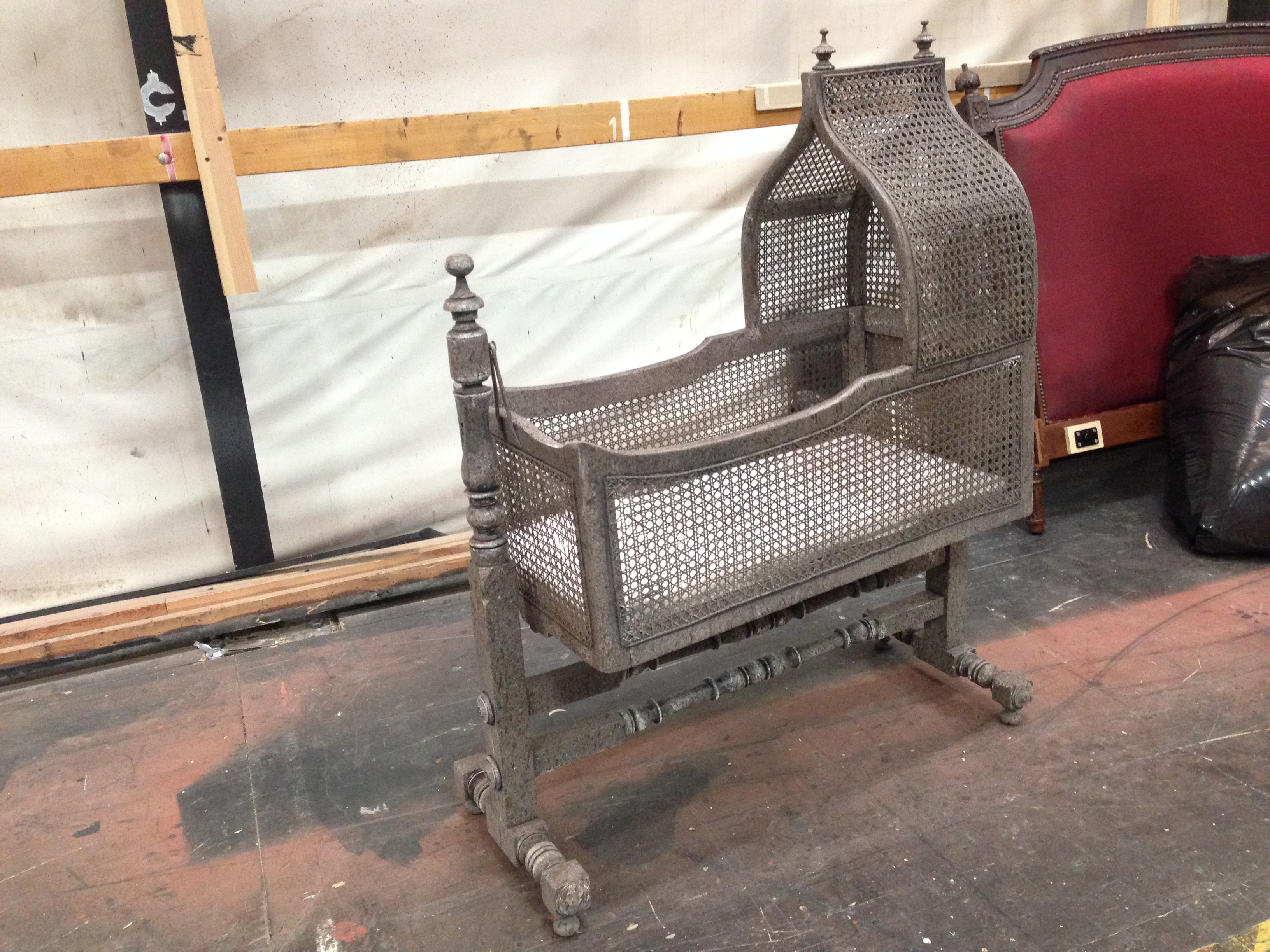 Painted Crib