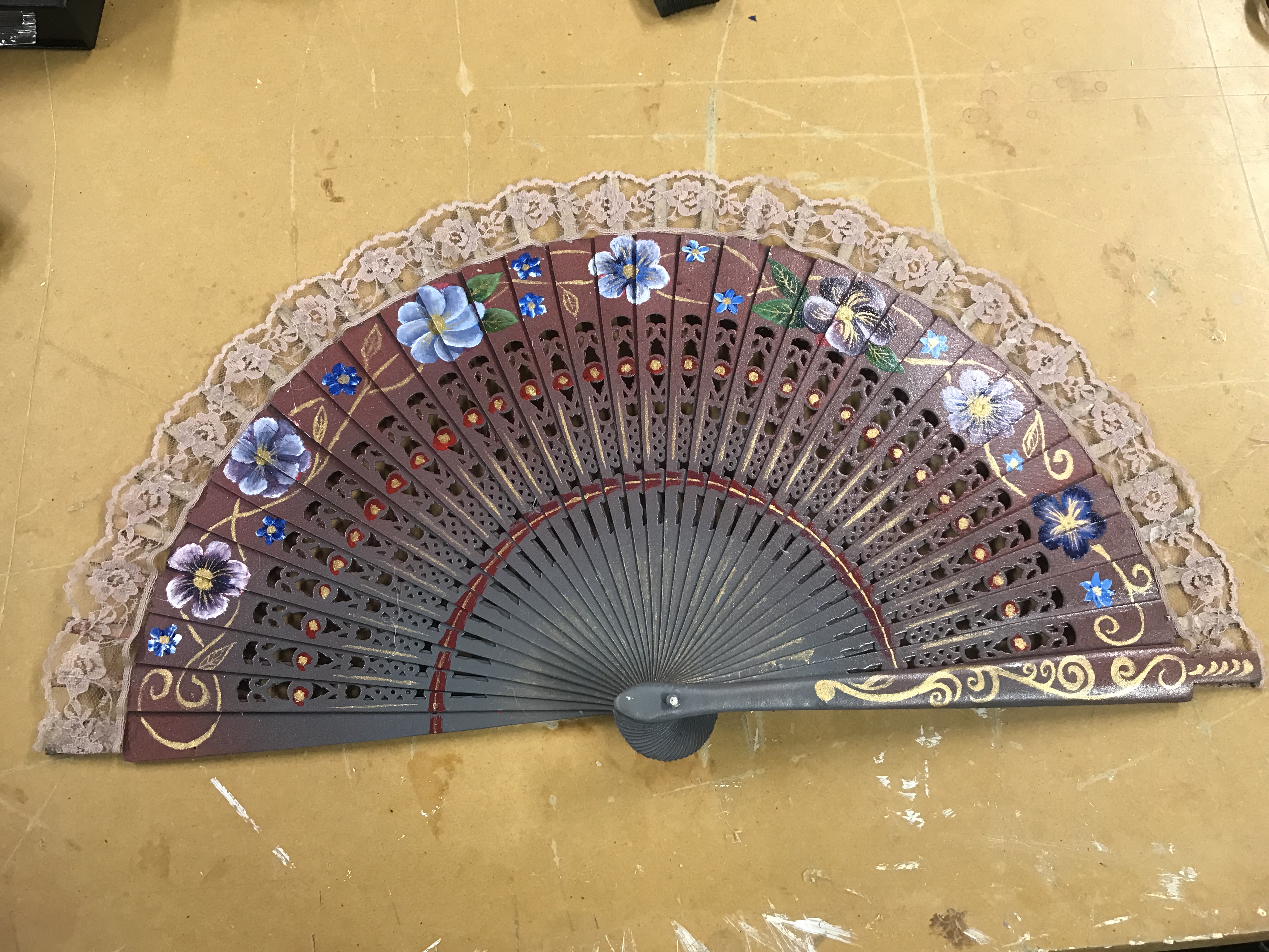 Handpainted Fans