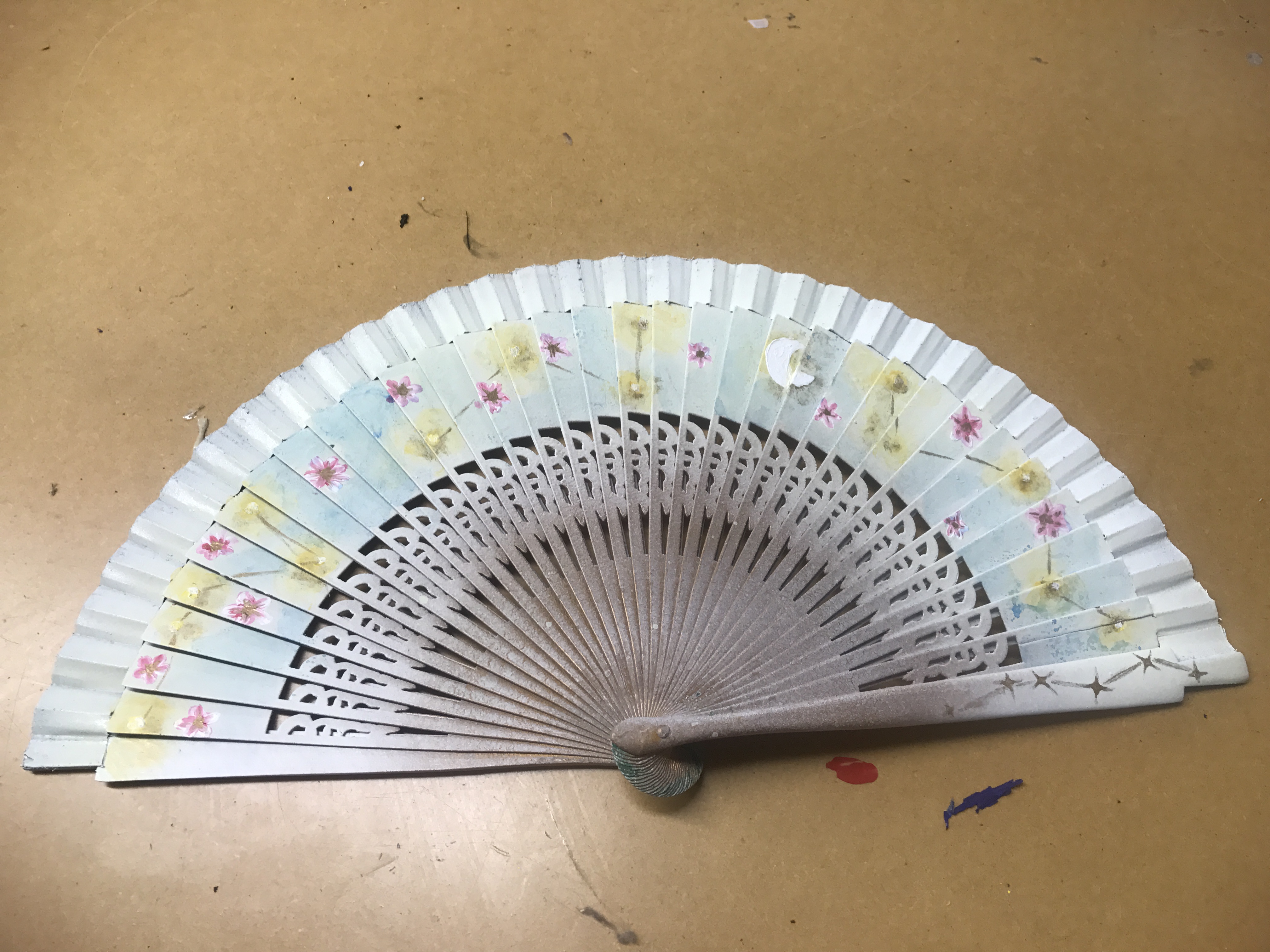 Handpainted Fans
