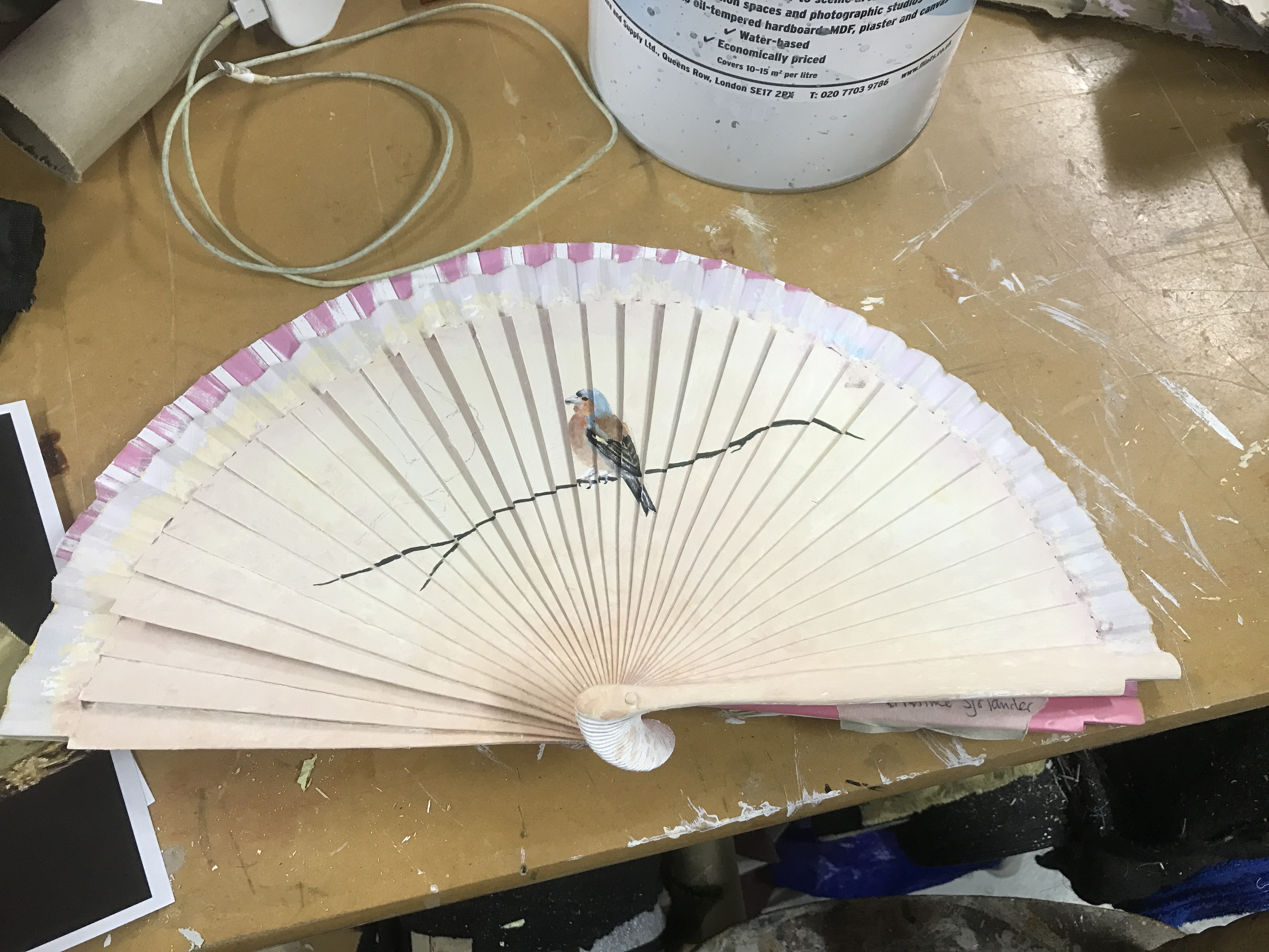 Handpainted Fans
