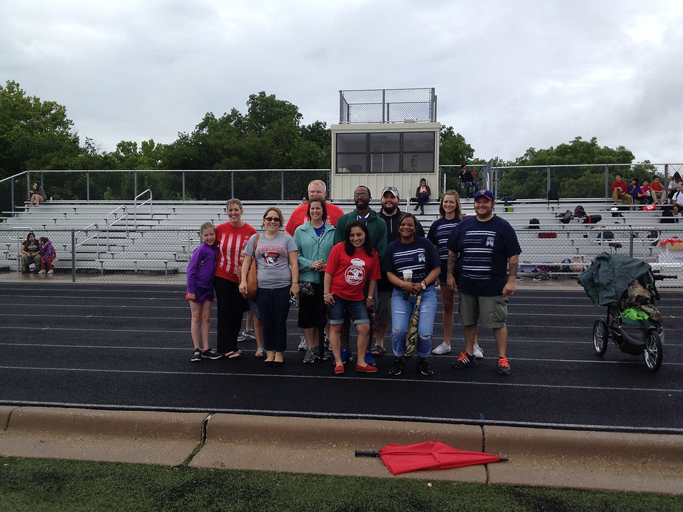 Our Staff Supporting Us!!