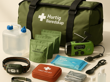Hurtig beredskapsbag