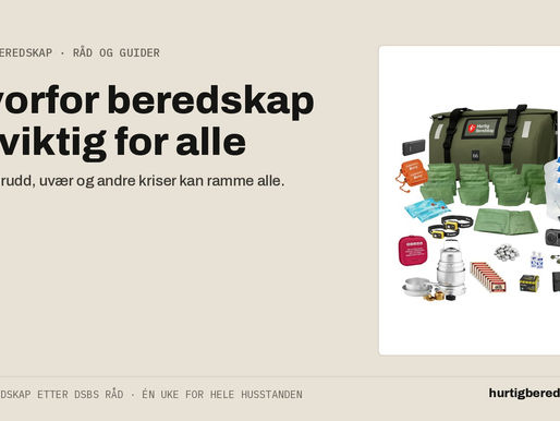Verdien av beredskap: Hvorfor beredskap er avgjørende for alle
