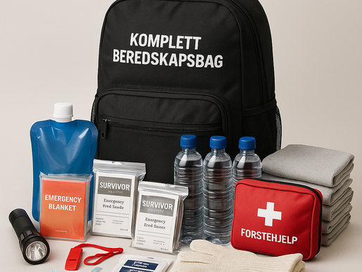 Hvorfor hver husholdning trenger en komplett beredskapsbag