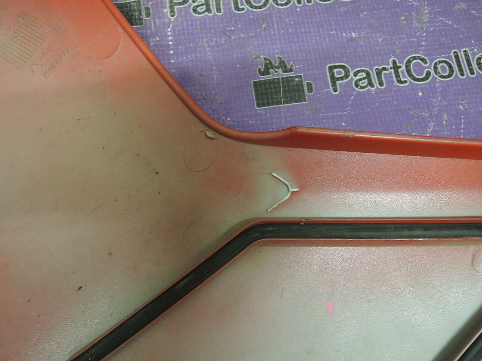 Thumbnail: DUCATI MULTISTRADA 1200 S 2011 RIGHT MID FAIRING COWL COVER 48032902A 48032901A