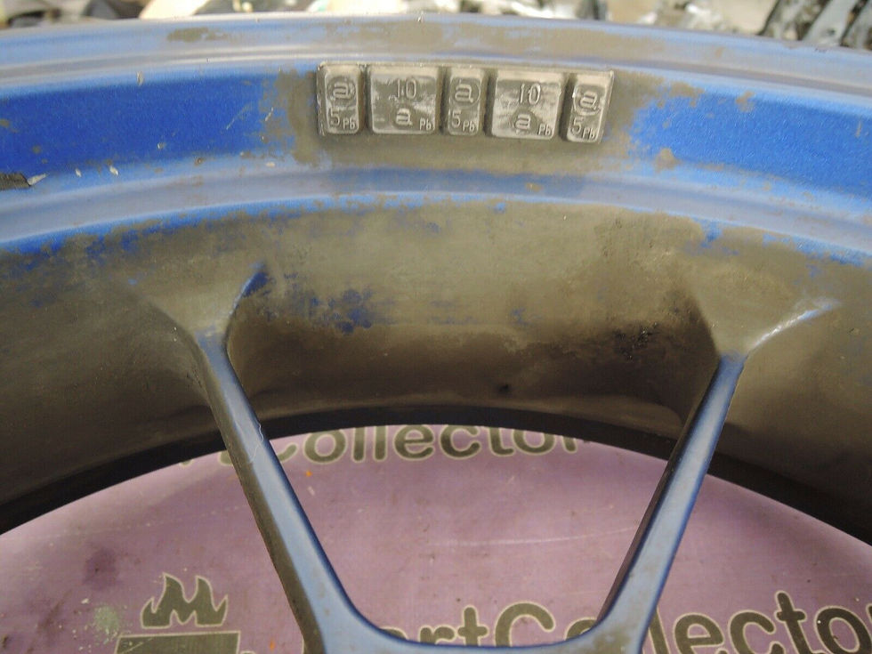 Thumbnail: APRILIA PEGASO 650 2005 - 2011 REAR WHEEL RIM BLUE E109174 MT 17X4.50 DOT-E