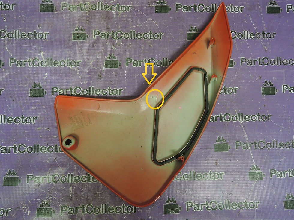 Thumbnail: DUCATI MULTISTRADA 1200 S 2011 RIGHT MID FAIRING COWL COVER 48032902A 48032901A