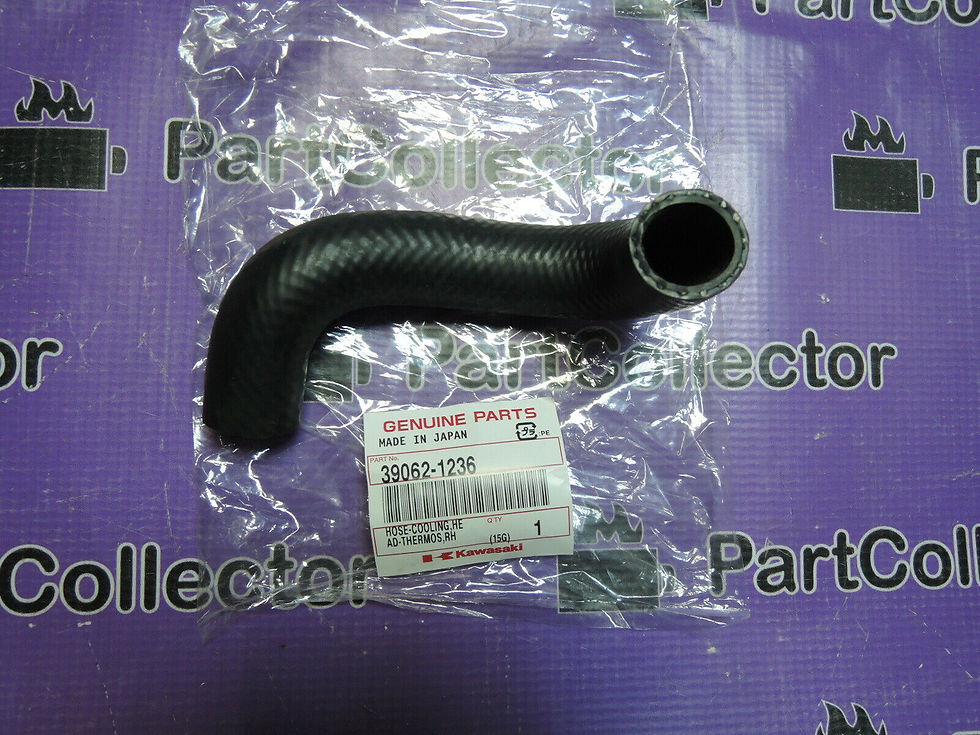 Thumbnail: KAWASAKI GPX600R 500R ZX600 1988 -96 RIGHT HEAD HOSE COOLING RADIATOR 39062-1236