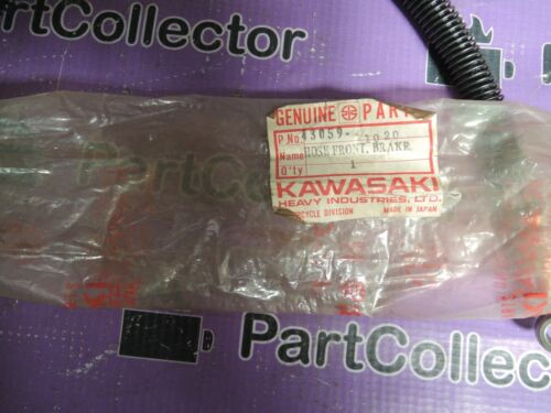 Thumbnail: KAWASAKI KZ1300 79-80 HOSE LINE BRAKE REAR L=620 43059-1020 43059-1177 NOS