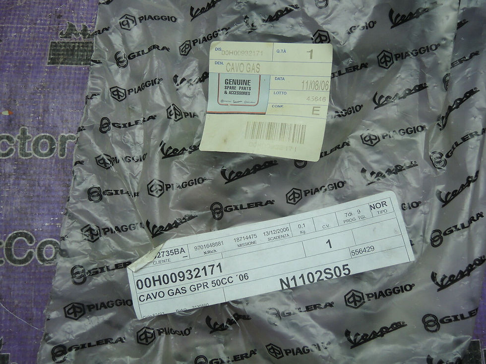 Thumbnail: APRILIA THROTTLE CABLE SPLITTER RS 50 2006-2010 00H00932171