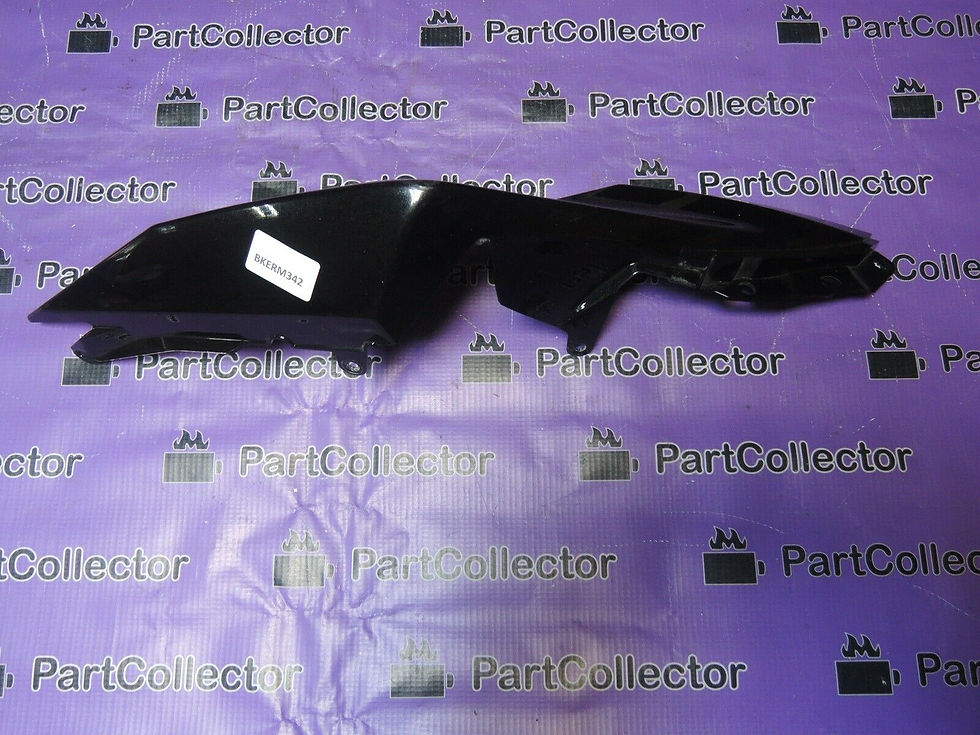 Thumbnail: KAWASAKI NINJA EX 300 LEFT COVER SEAT FAIRING 53065-0060 BLACK 2014-2017