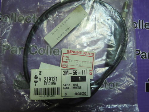 Thumbnail: KAWASAKI KZ80 KZ 80 KX100 KX 100 1998 - 2000 THROTTLE CABLE 54012-1565