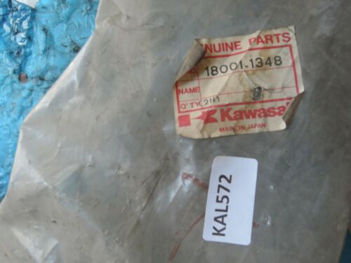 Thumbnail: KAWASAKI KZ1000 1981-1983 LEFT EXHAUST MUFFLER 18001-1348 18001-1392 NOS