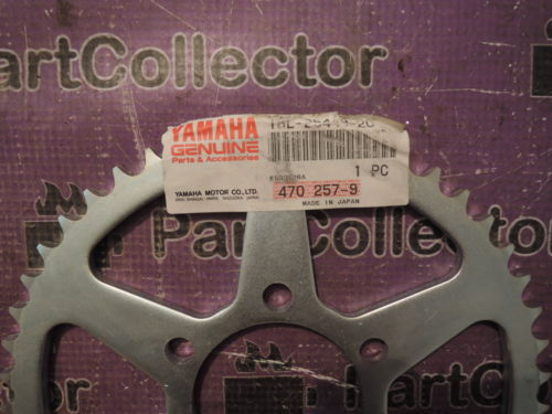 Thumbnail: YAMAHA DT125 175 MX175 1979 49T 49 TEETH REAR SPROCKET 18L-25449-20