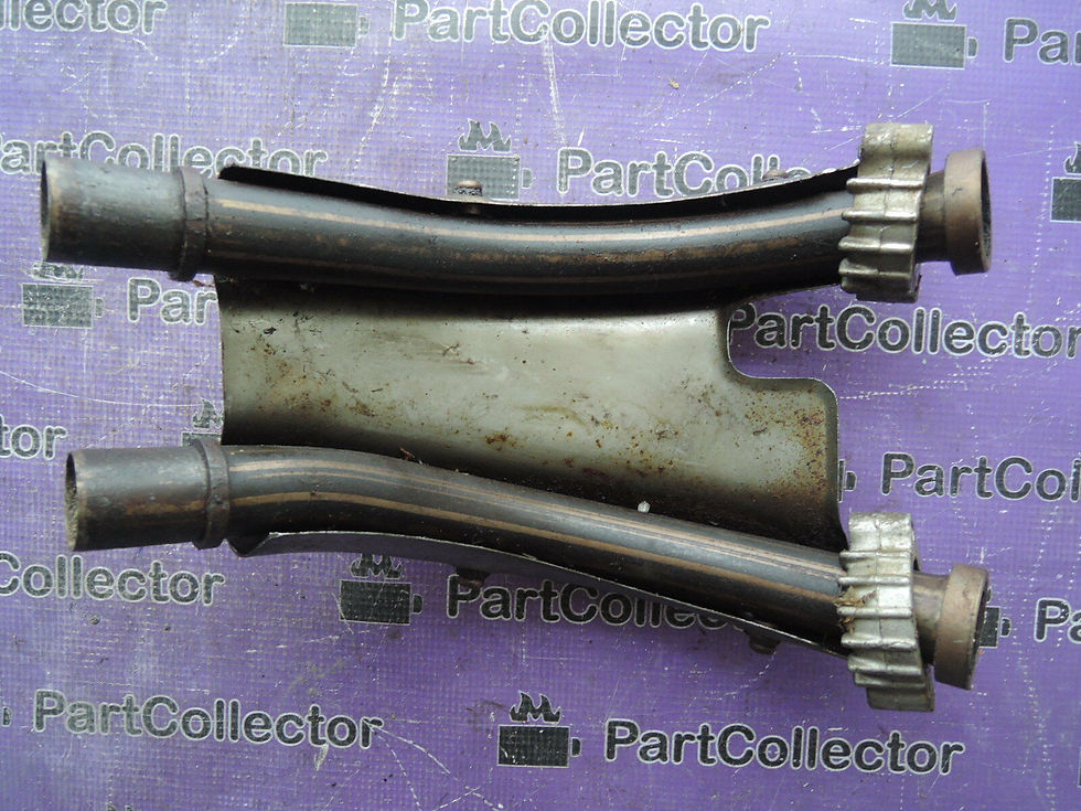 Thumbnail: HONDA REAR BACK EXHAUST HEADER PIPES HEAT SHIELD VF750 MAGNA 1982-1983
