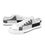 Thumbnail: Black and White Checkered Casual Sneaker Men's Classic Canvas Shoes (Model 018)