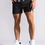 Thumbnail: Men Patch Detail Drawstring Waist Shorts