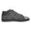 Thumbnail: Black and Grey Diamond Chukka Canvas Shoes Men's Chukka Canvas Shoes (Model 003)