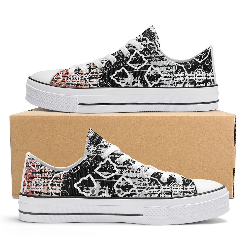 Thumbnail: Geek Apparel Signature G Low Top Canvas Shoes