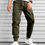 Thumbnail: Men Drawstring Waist Cargo Pants