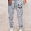 Thumbnail: Men Cartoon Graphic Drawstring Waist Sweatpants