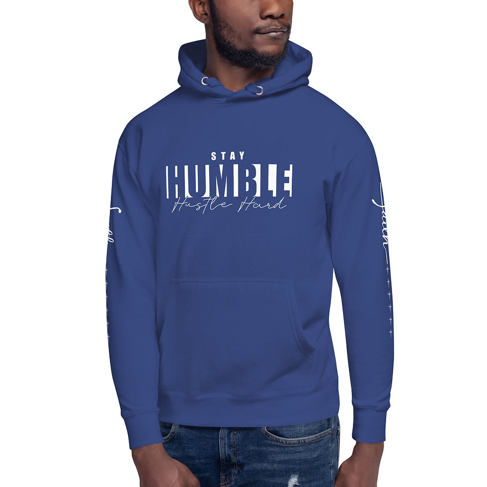 Thumbnail: Geek Apparel Blessed Collection "Stay Humble Hustle Hard" Hoodie