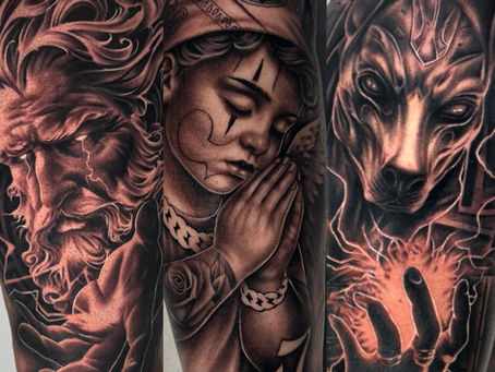 Le tatouage noir et gris : esthétique, technique et longévité