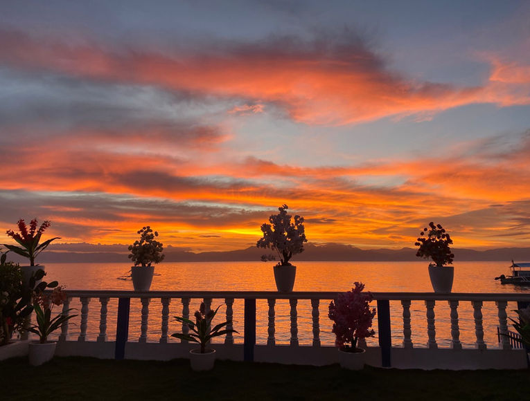 sunset in Moalboal