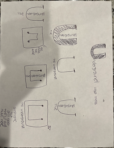 The Underground Logo Sketches