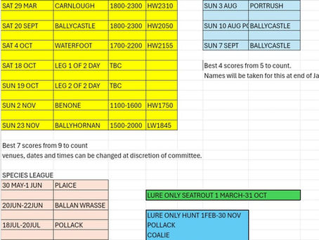 Our fixtures for 2025 have been organised and we are now accepting new memberships as such