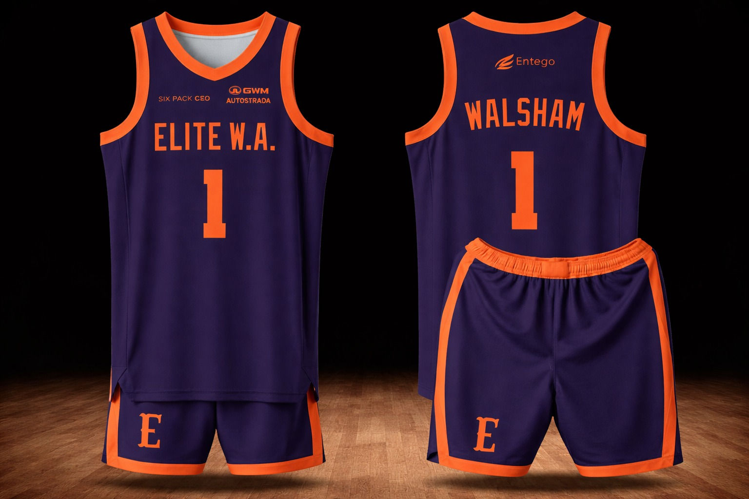 2026 - 2027 Elite WA Basketball Game Uniforms