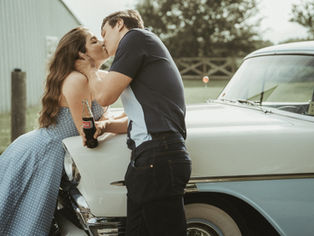 Capturing Timeless Charm: A Vintage 50s Styled Session with Danielle and Alex