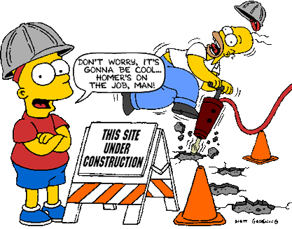 Homer Site Under Construction.gif