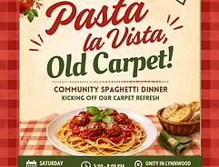 Pasta la Vista, Old Carpet!