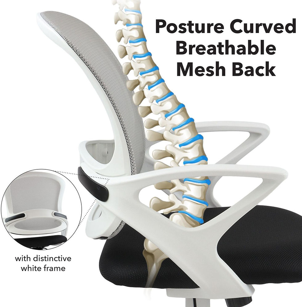 Thumbnail: TYLER Mesh Back Operators Chair