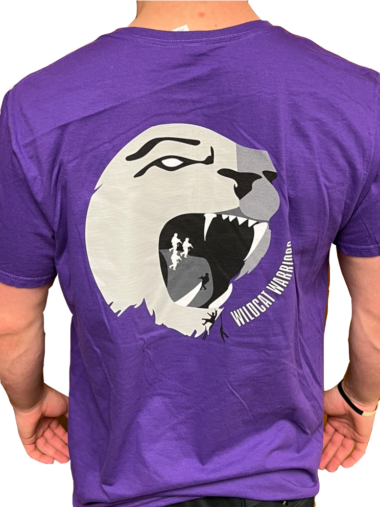 Thumbnail: Wildcat Warrior T-Shirt (Purple)