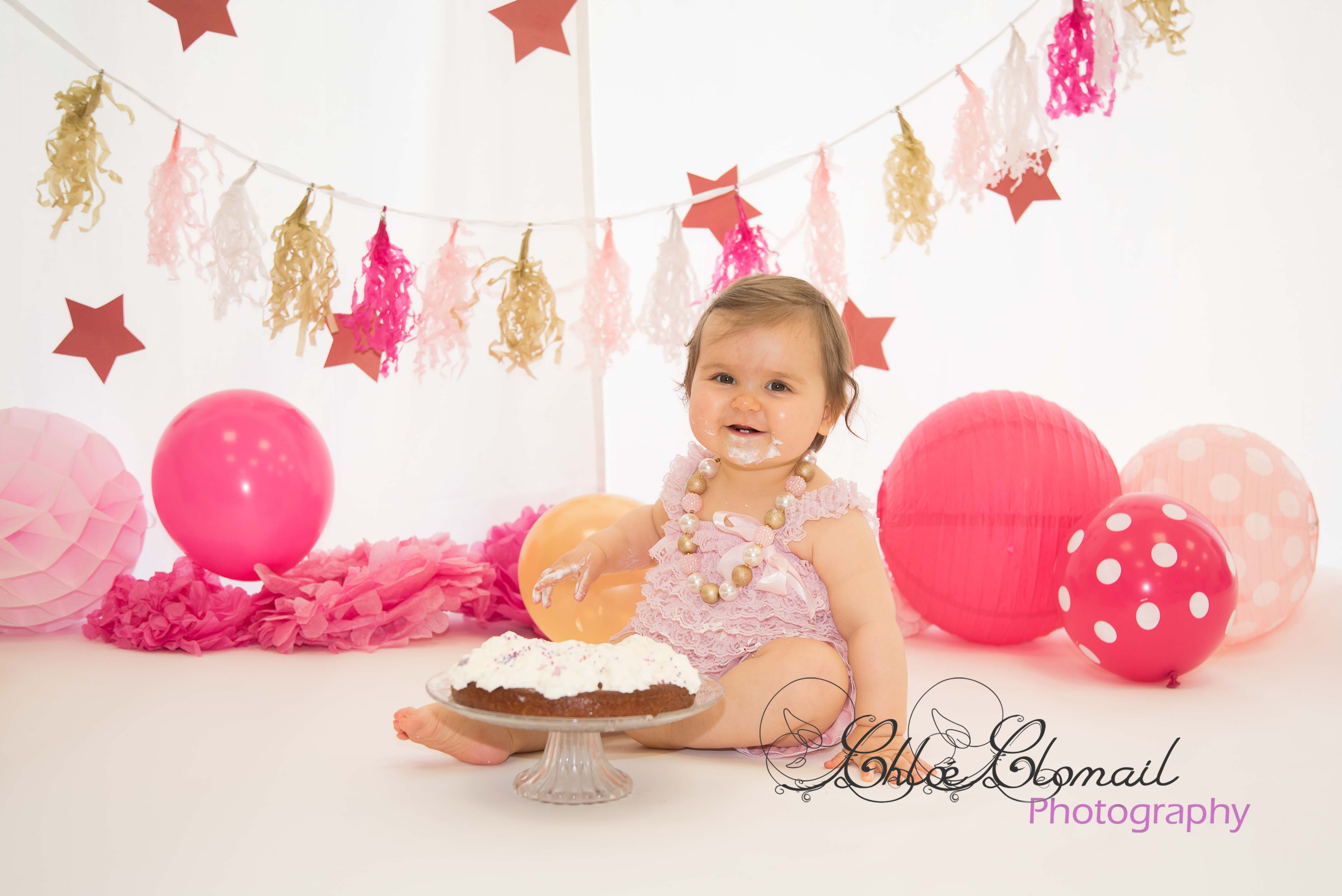 smash cake rose et or