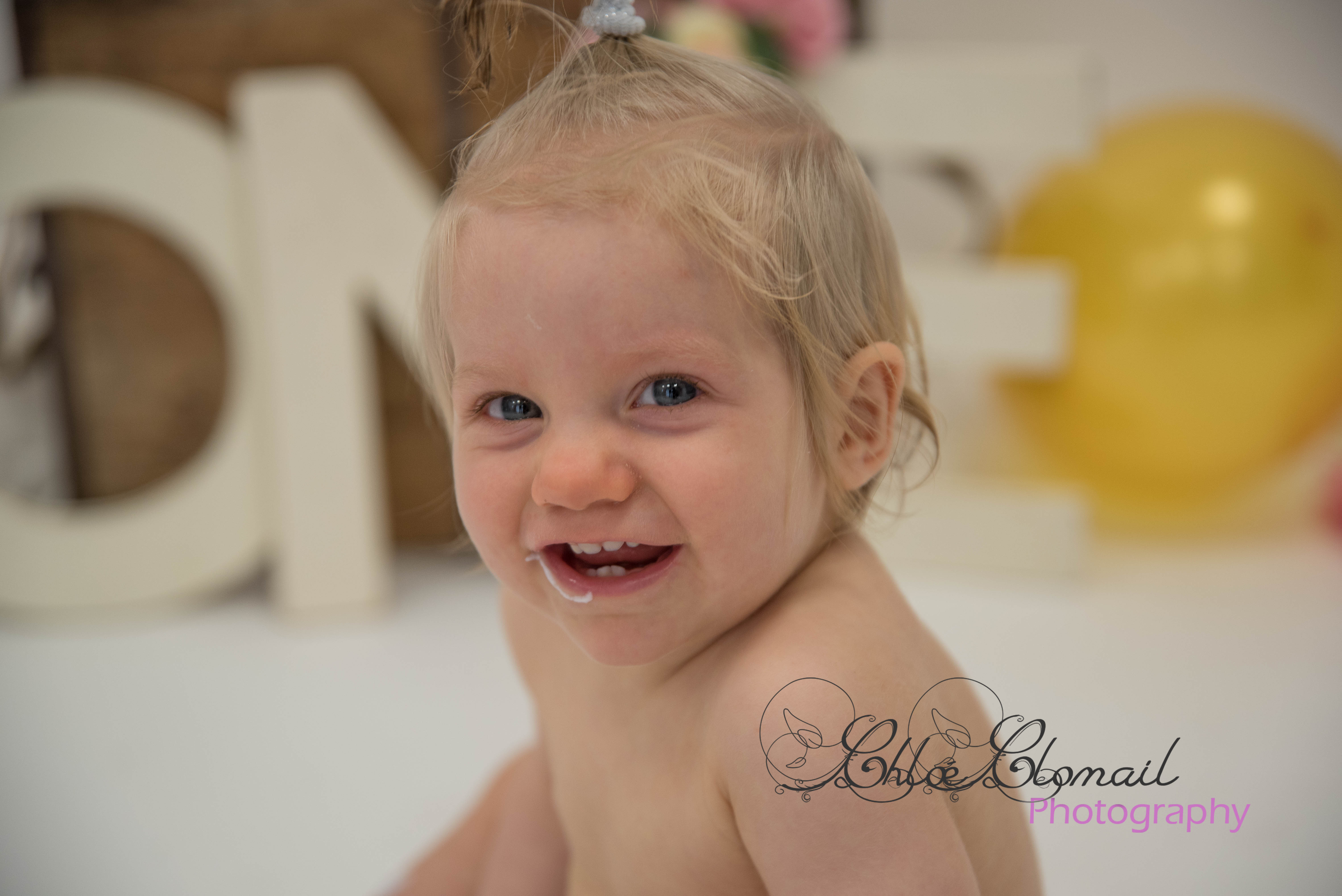 smash cake sourire