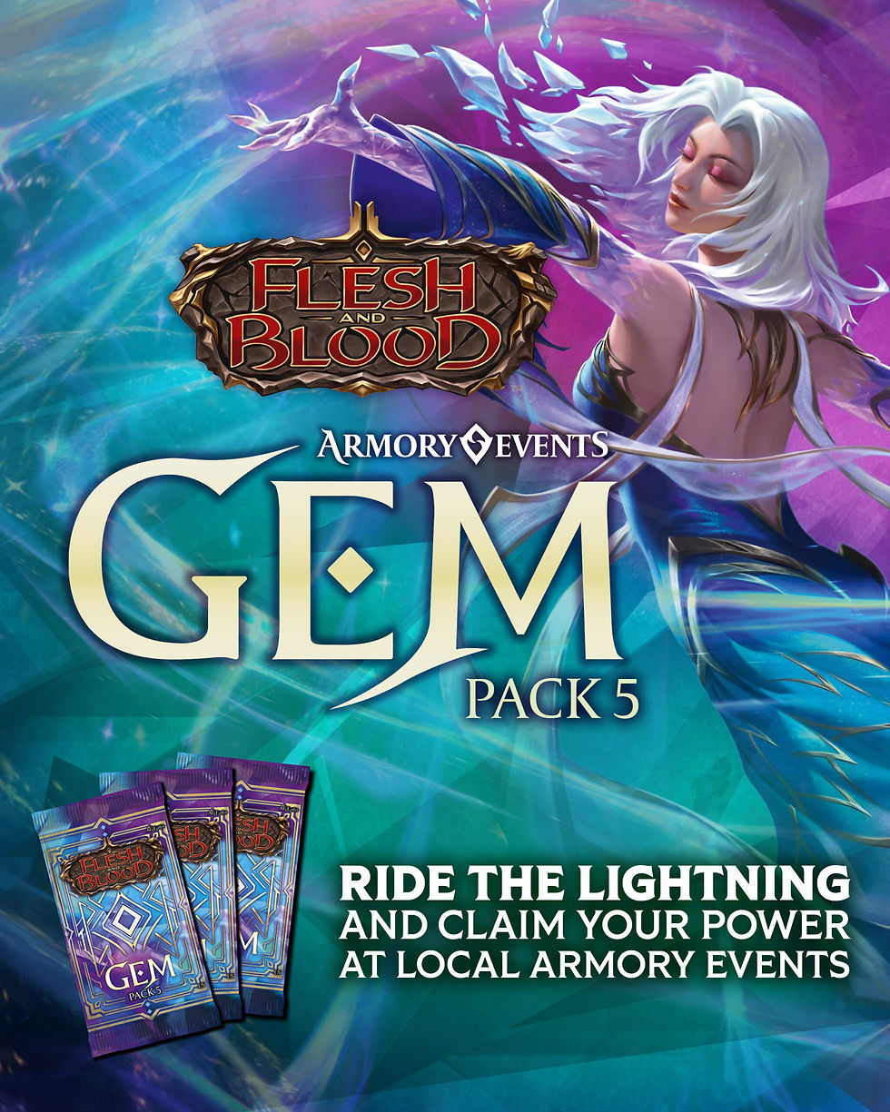 Flesh and Blood GEM Pack 5 für Armory Events