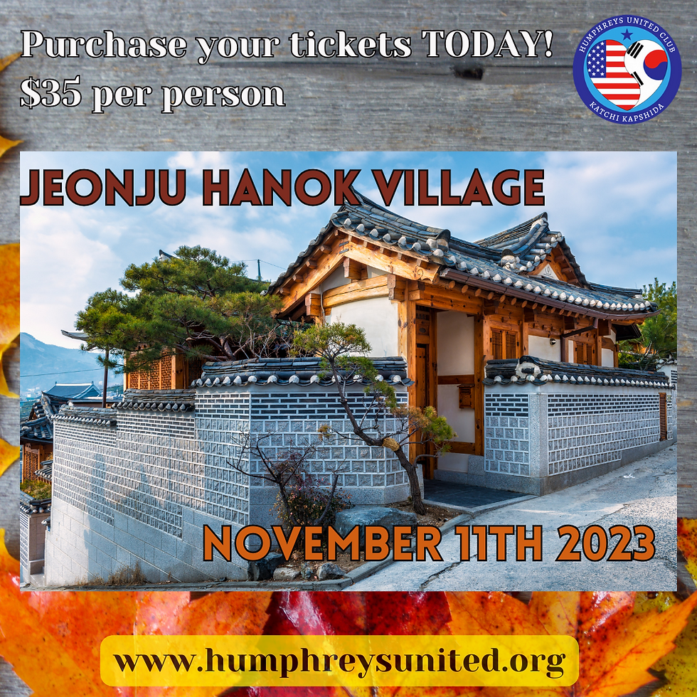 Jeonju Hanok Village Trip