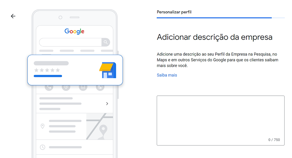 descrição da empresa