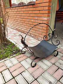 дровница кованая