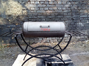 мангал из газового баллона