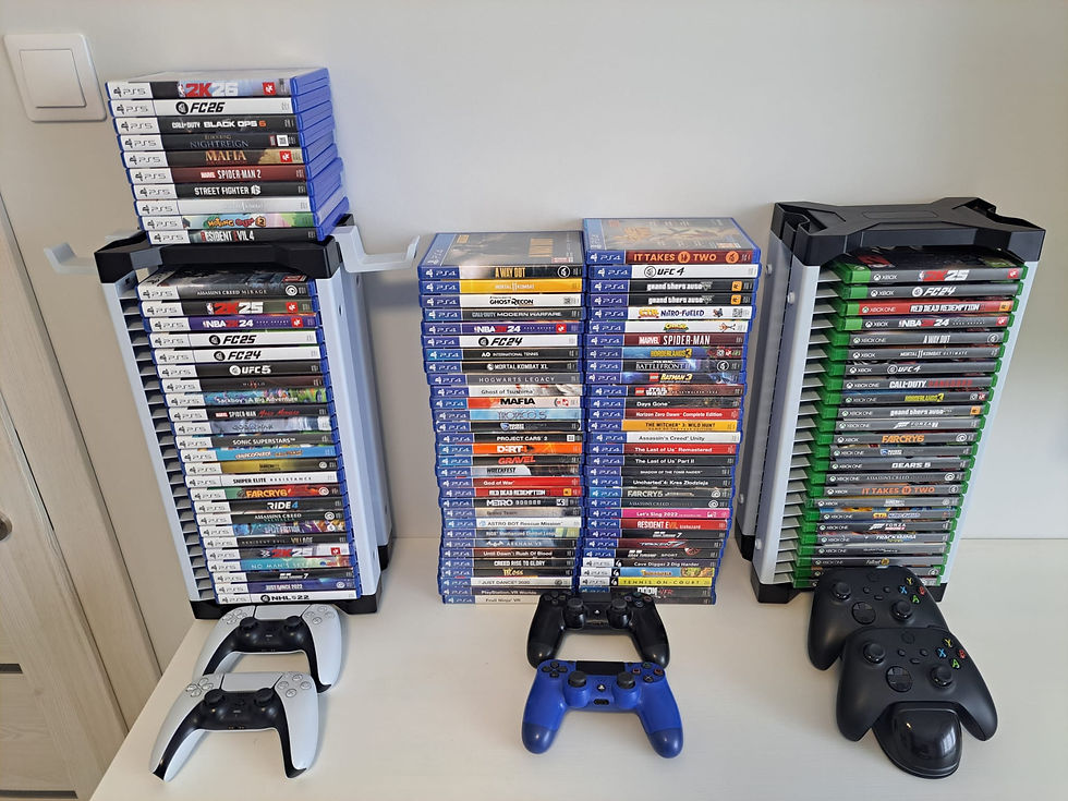 PS5 ir PS4 ir Xbox žaidimai nuoma Klaipėda