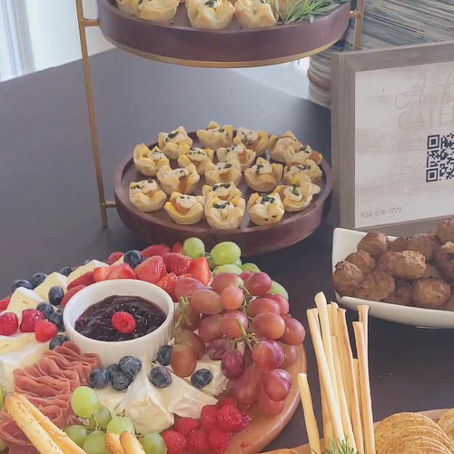 Grazing Table Baby Shower Appetizer Table Flat Lay Grazing Table