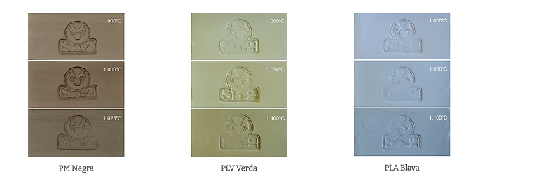 low fire material sample 3Dprinting ceramics