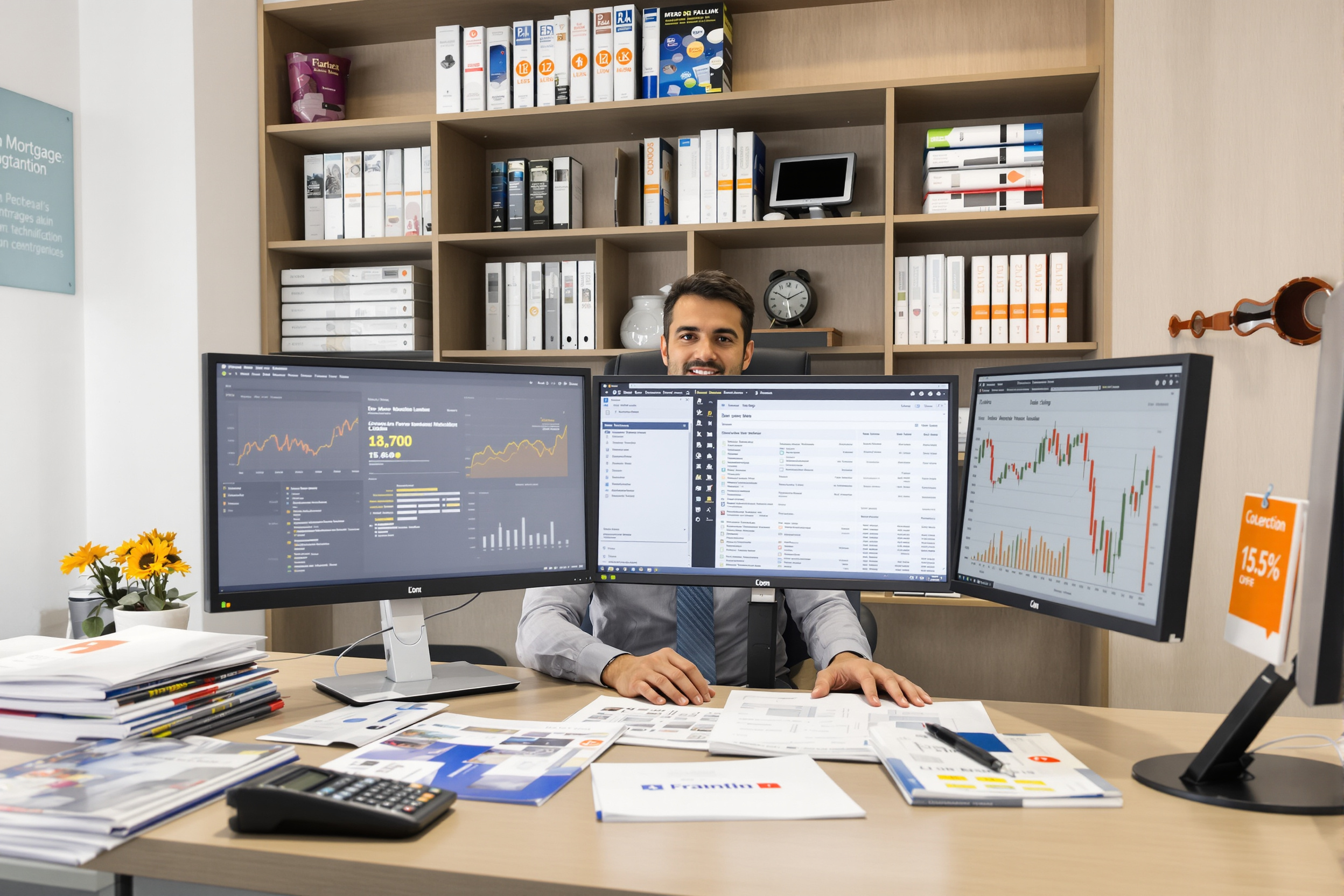 Simulation de calculs pour un prêt immobilier