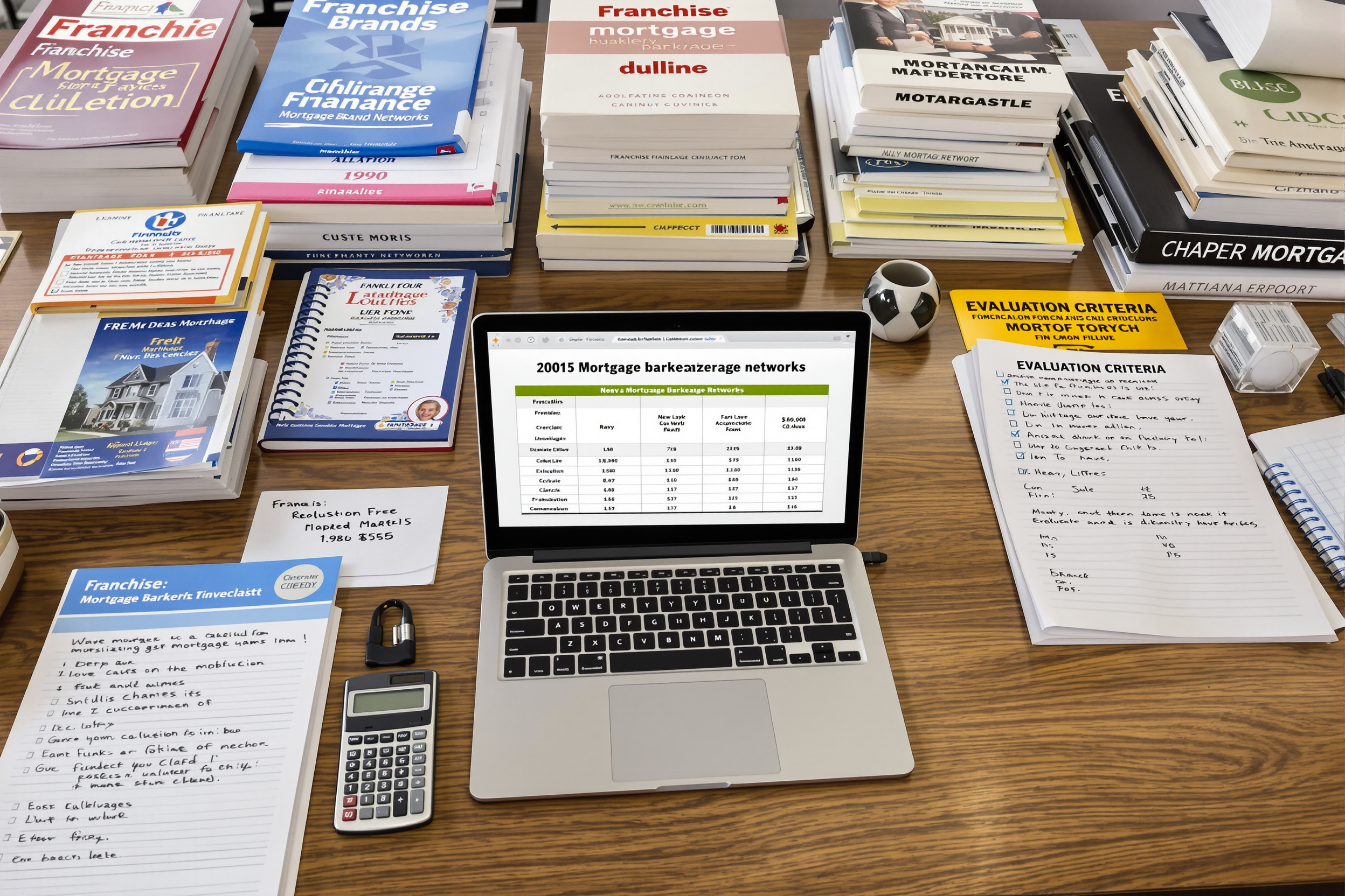 Analyse comparative de réseaux de franchise en courtage