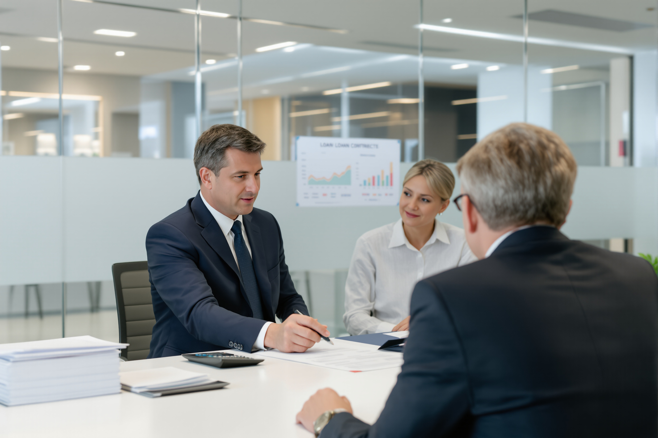 Conseil en prêt relais dans une agence bancaire