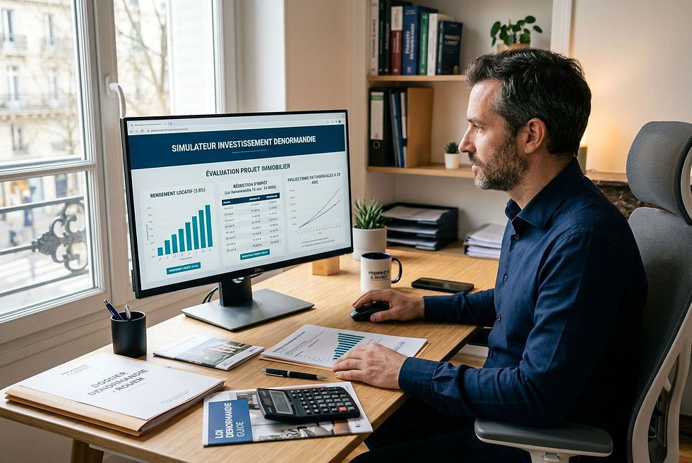 Simulation Denormandie en ligne : estimez votre investissement